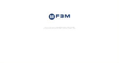 Desktop Screenshot of f3m.com.br